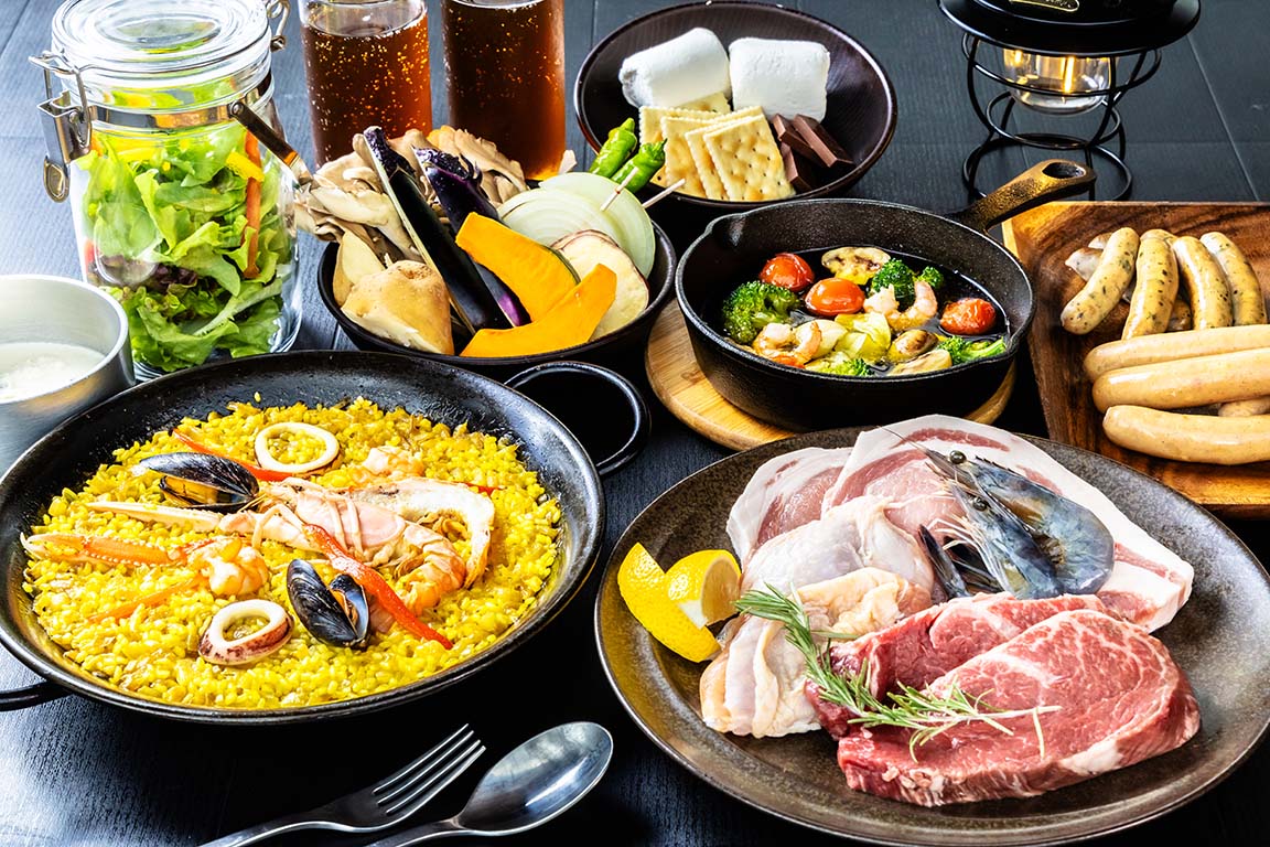 豪華露營BBQ